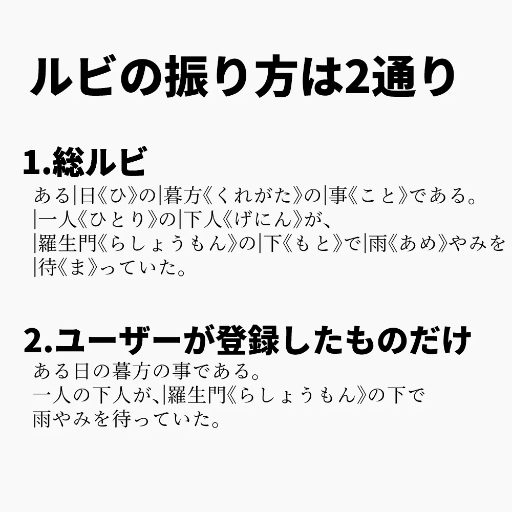 ルビ振りくんのサンプル3
